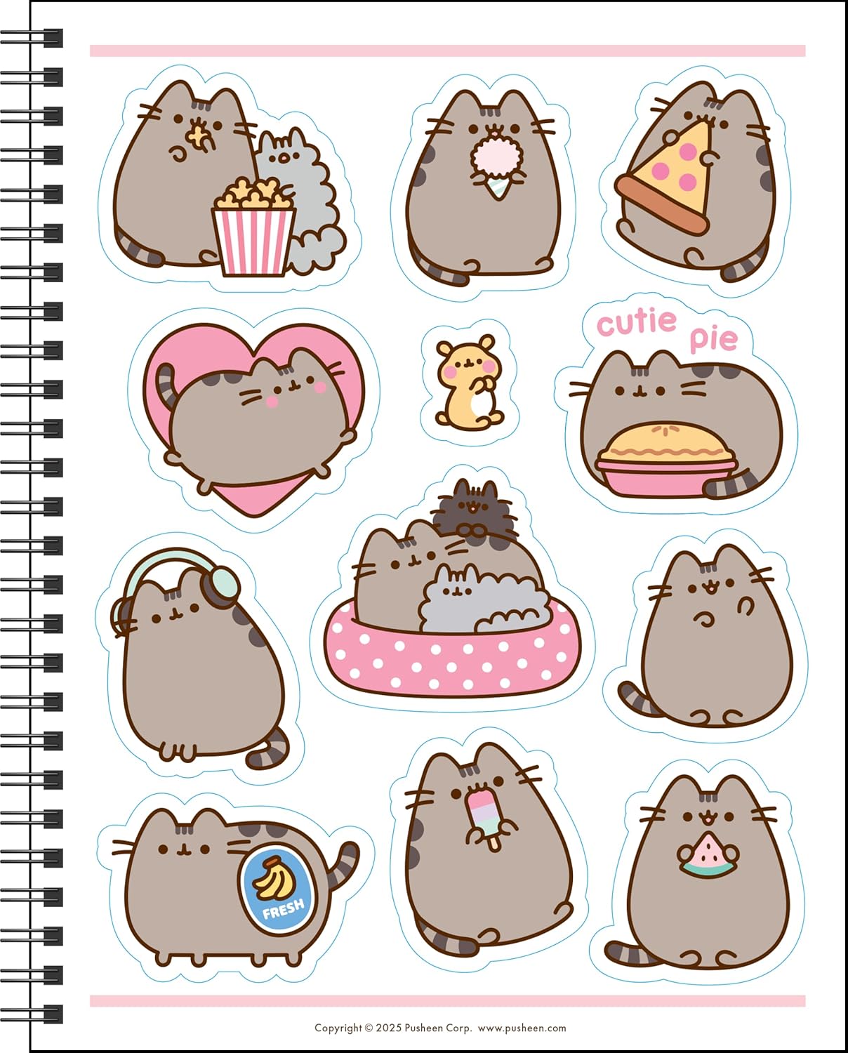 2026 Pusheen - Monthly & Weekly Diary/Planner
