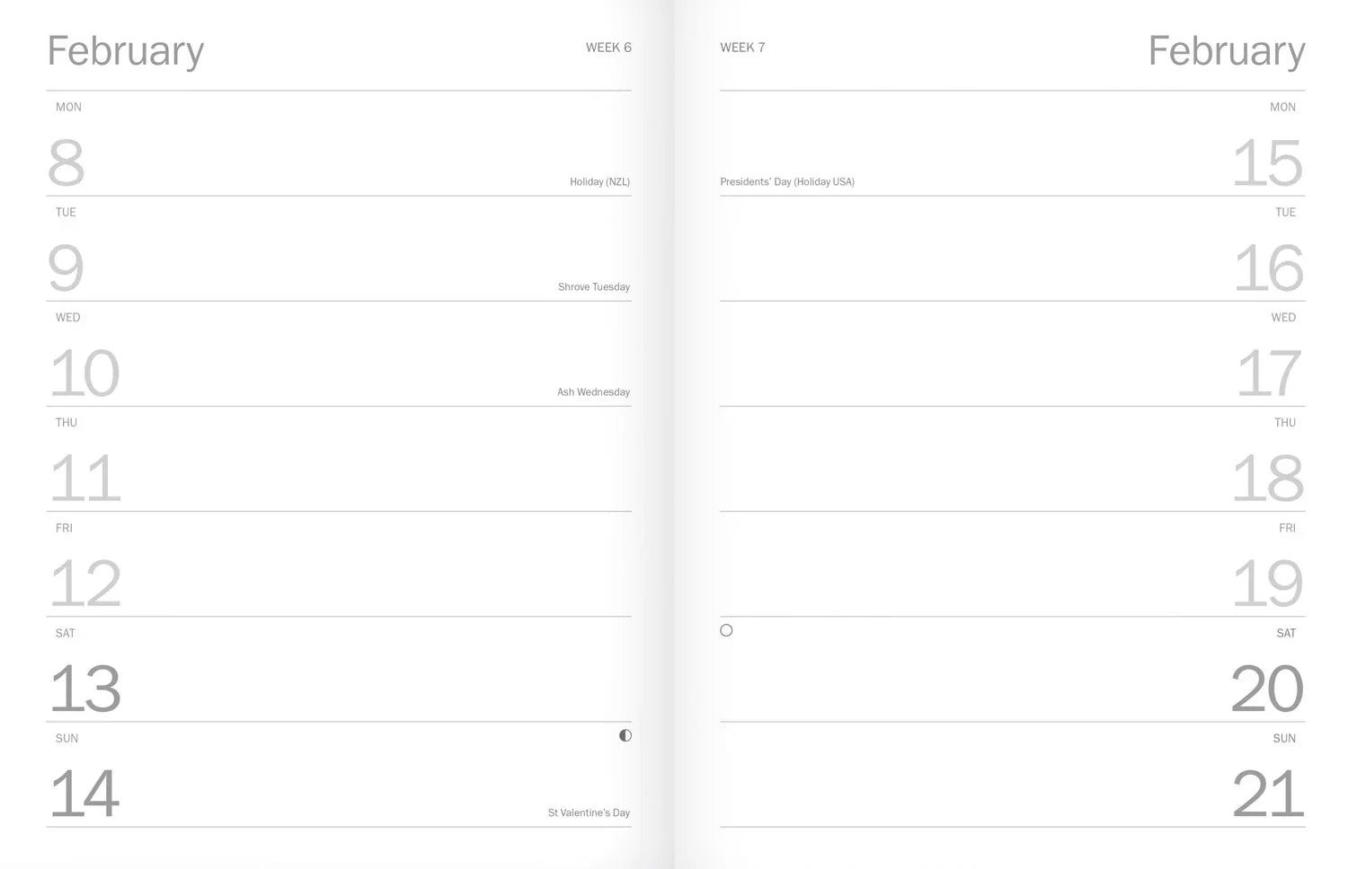 2027 Royal Botanic Gardens Kew Deluxe - Monthly & Weekly Diary/Planner