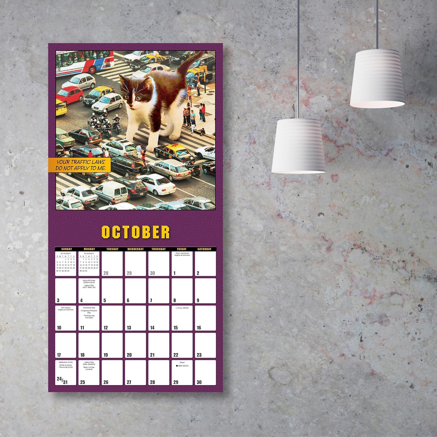 2027 Catzilla - Square Wall Calendar