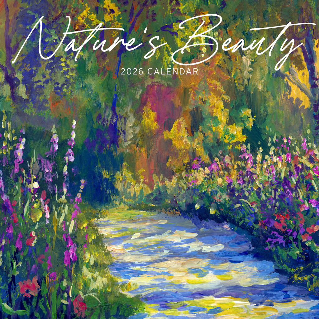 thumbnail image 2 of Trends International 2024 Nature's Bouquet Wall Calendar & Magnetic 2 of 9