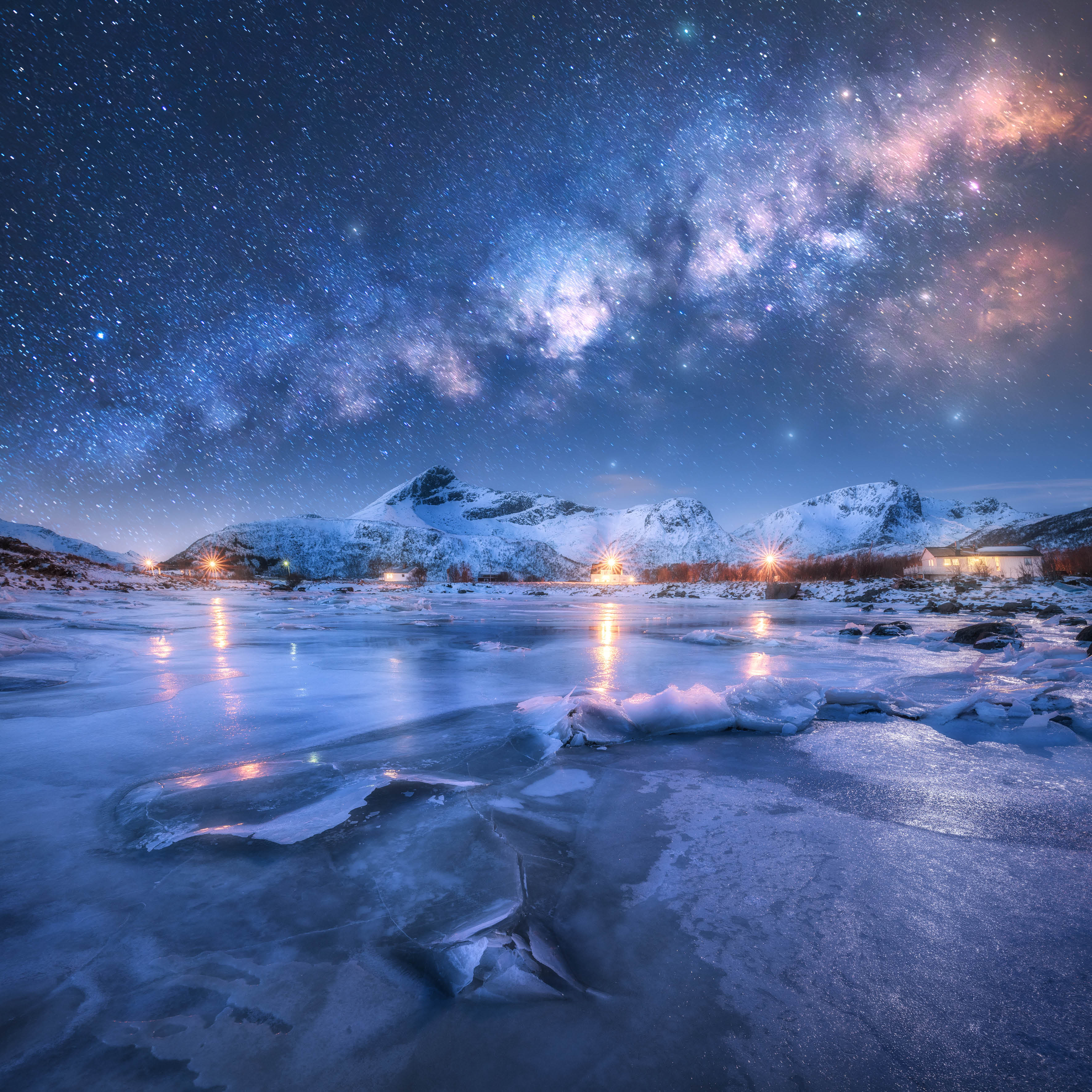 2026 The Milky Way - Square Wall Calendar