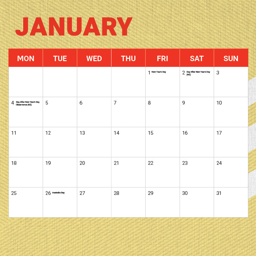 2027 NRL Dolphins  calendar – image 3