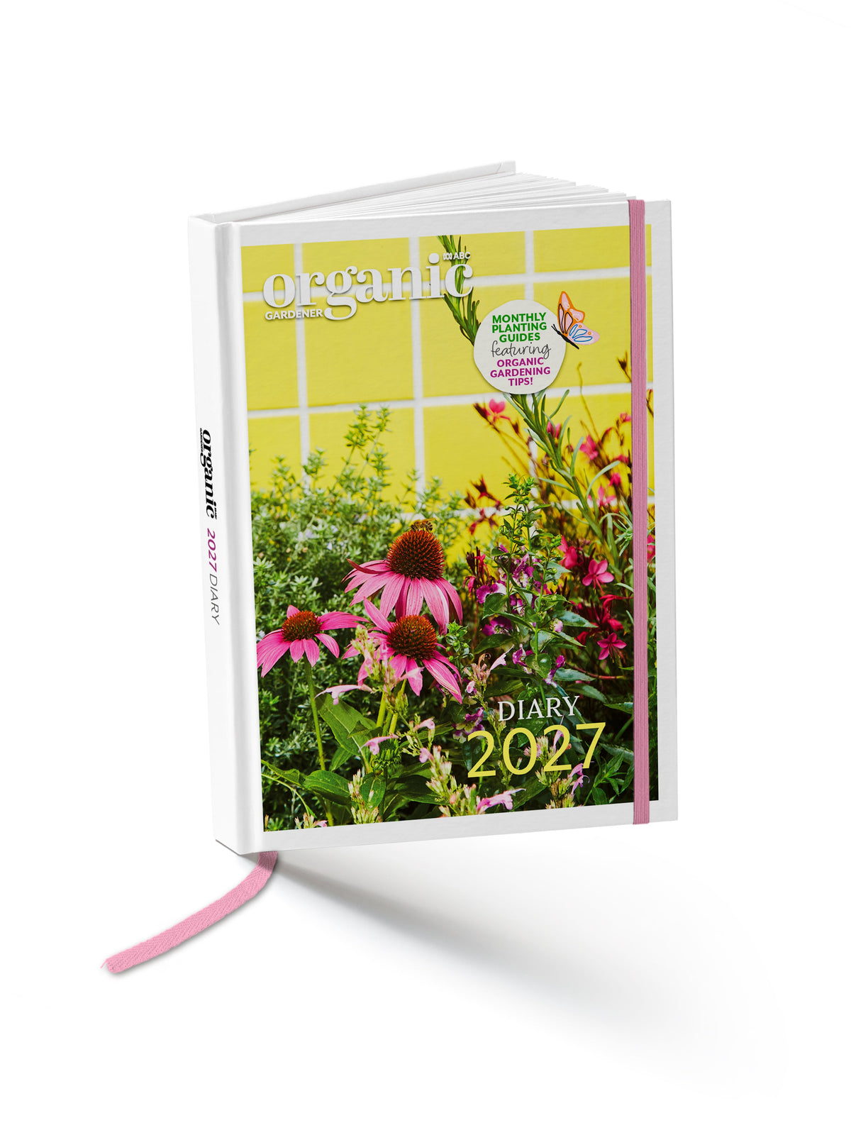 2027 ABC Organic Gardener - Weekly Diary/Planner — hardcover view