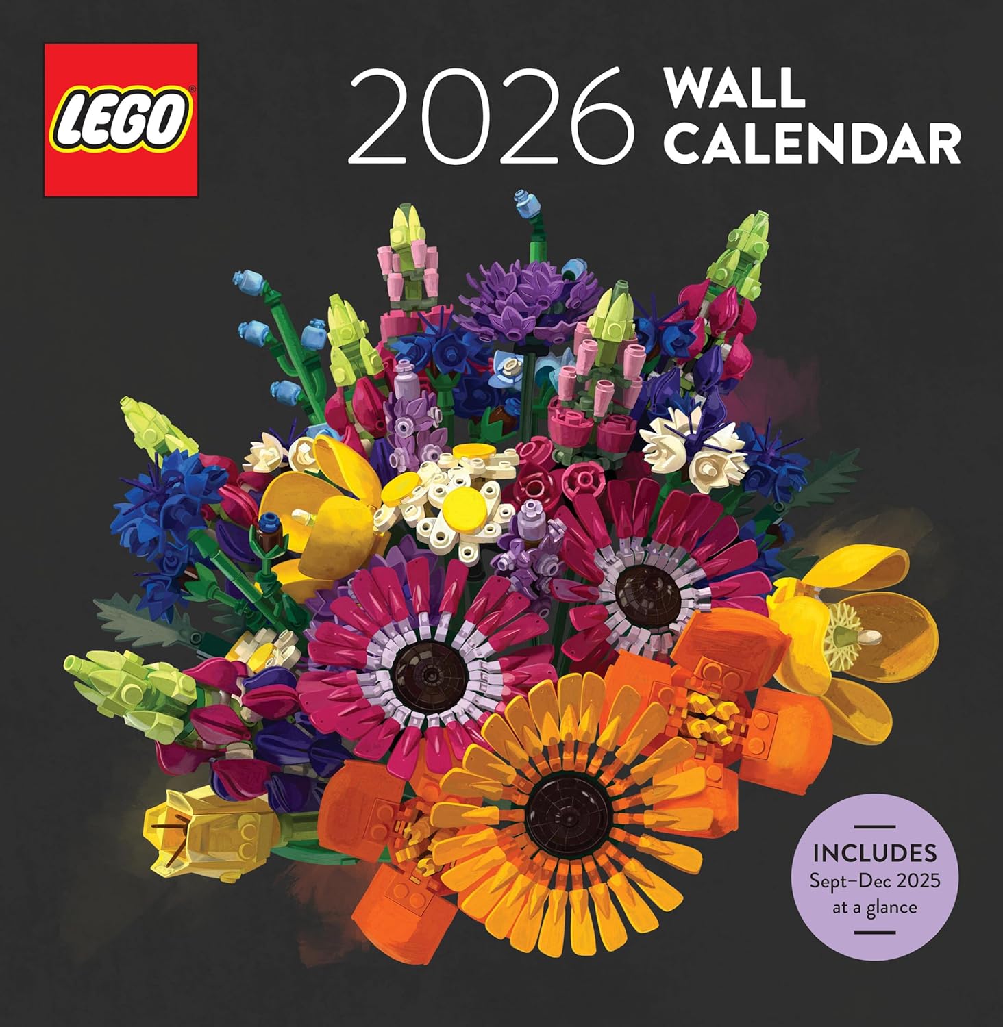 2026 LEGO Calendar - Square Wall Calendar
