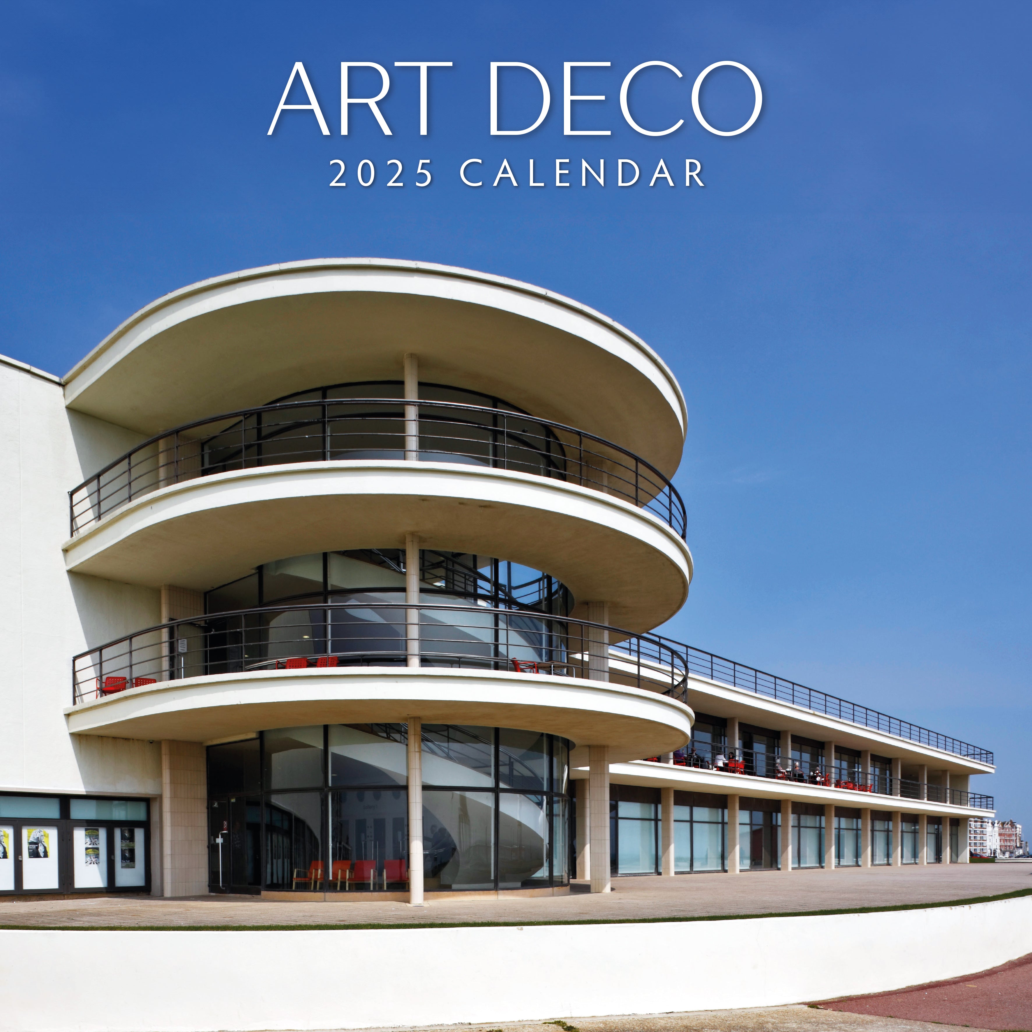 2025 Art Deco - Square Wall Calendar