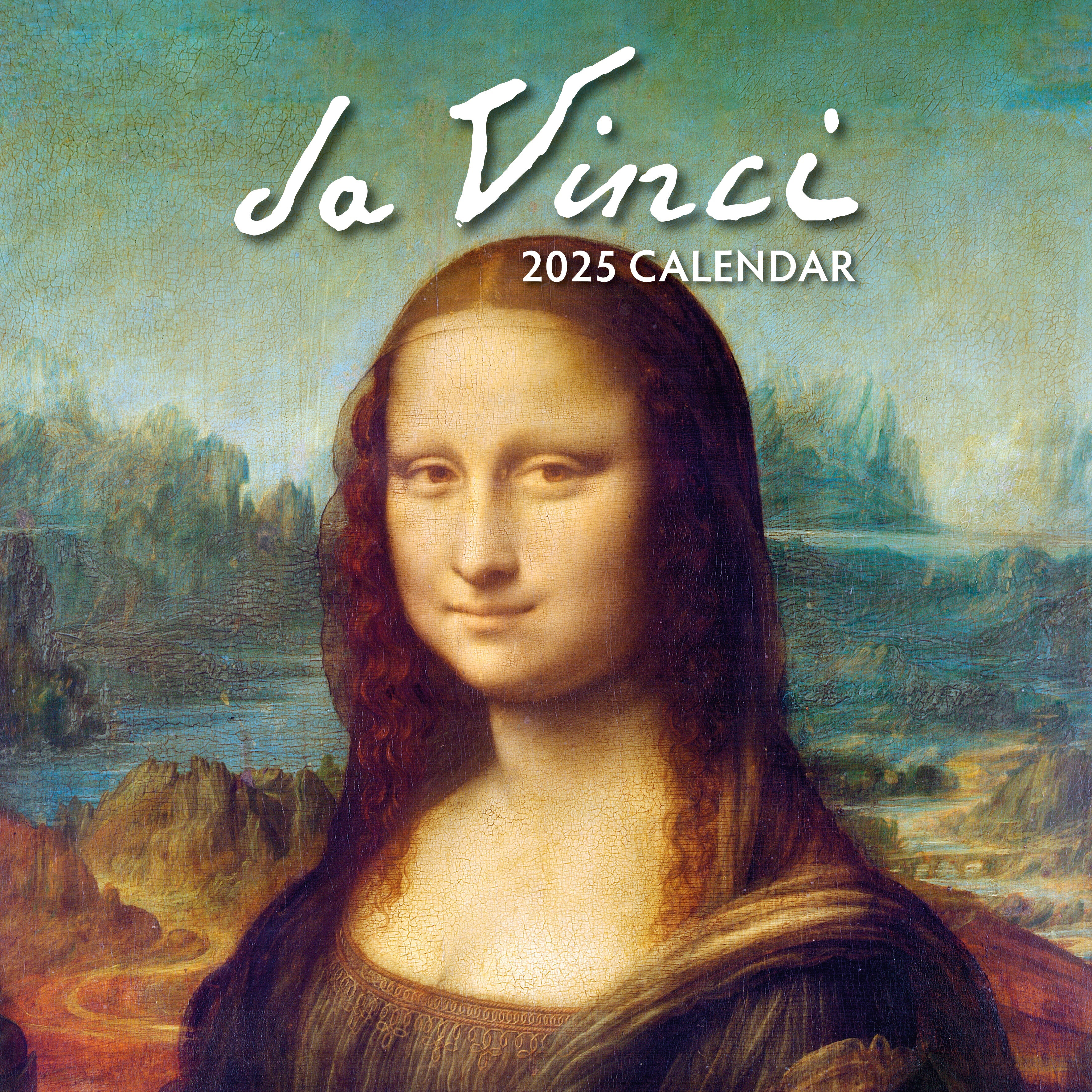 2025 Da Vinci - Square Wall Calendar