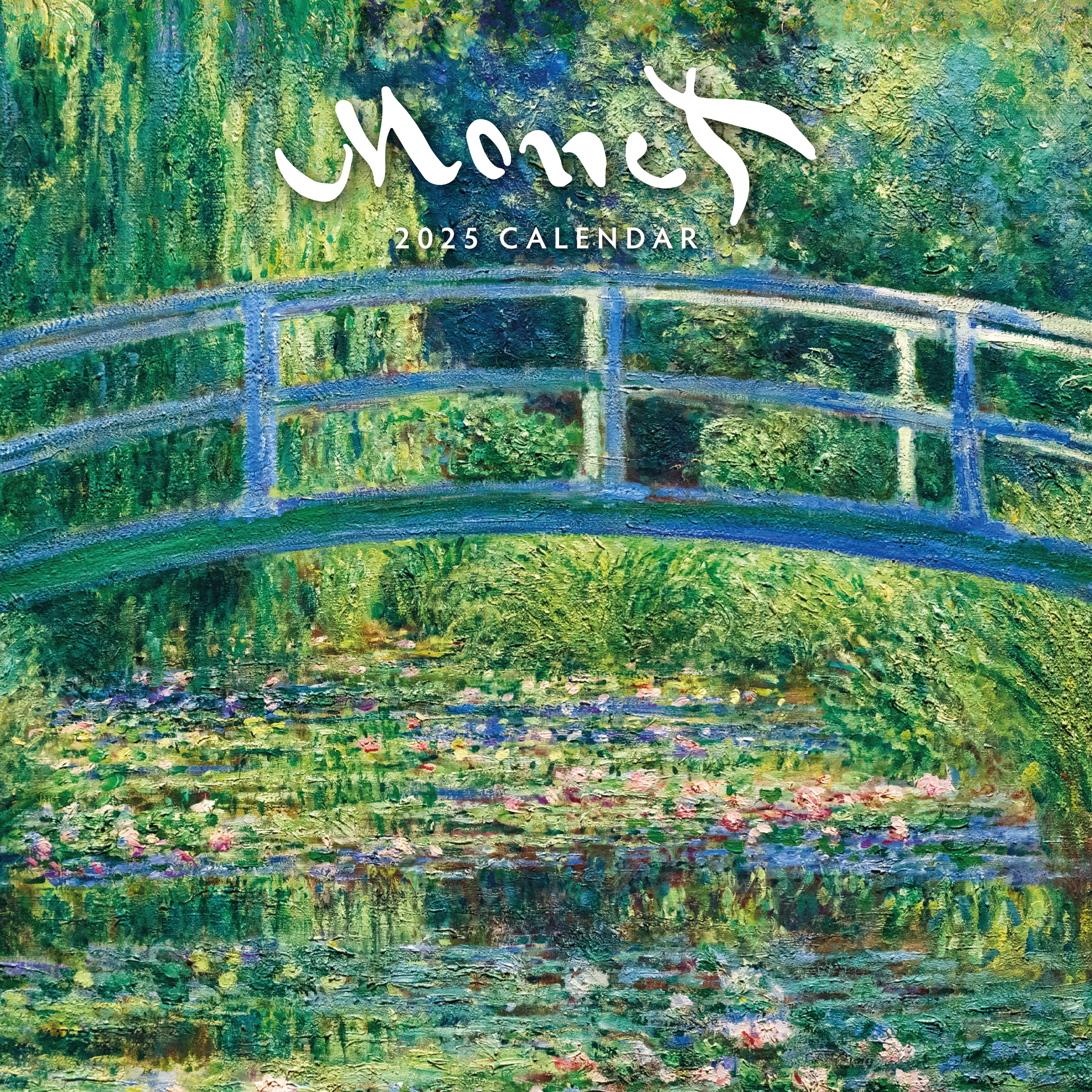 2025 Monet - Square Wall Calendar