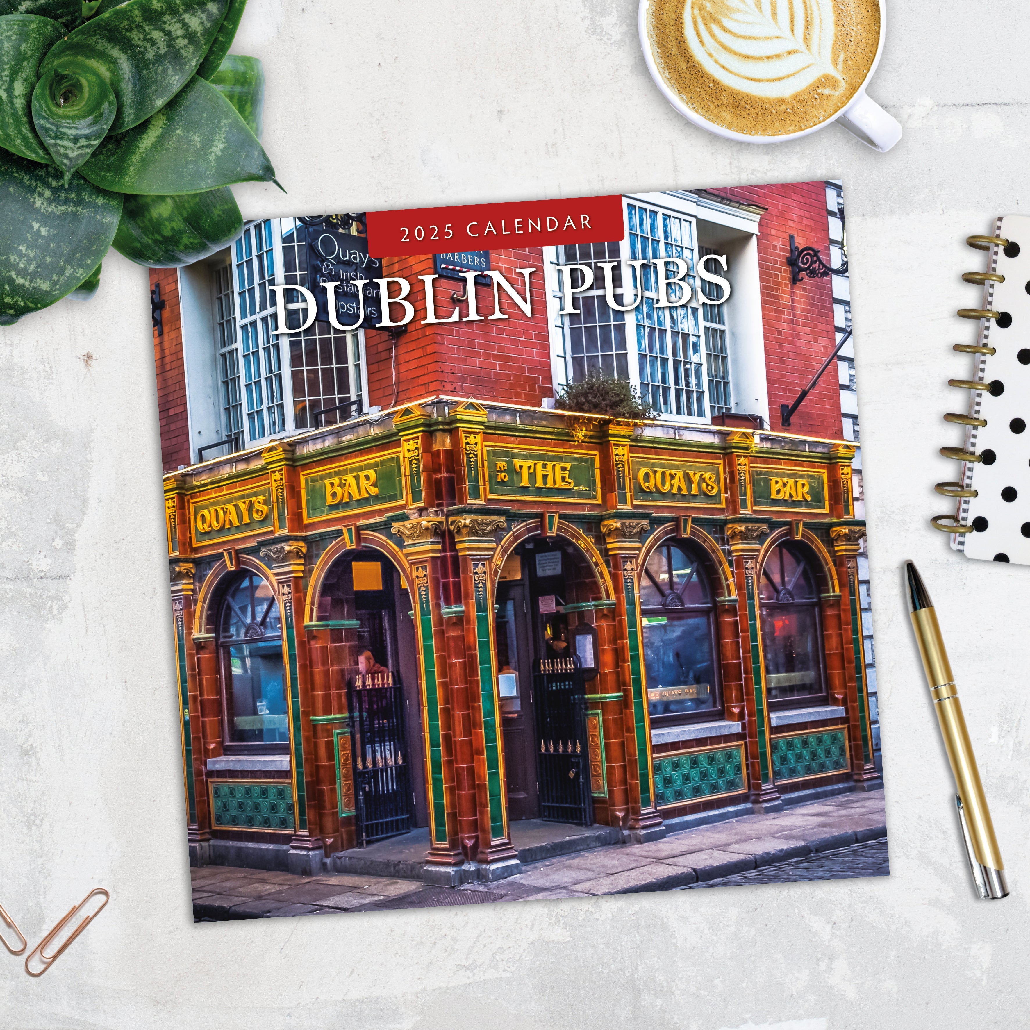 2025 Dublin Pubs - Square Wall Calendar