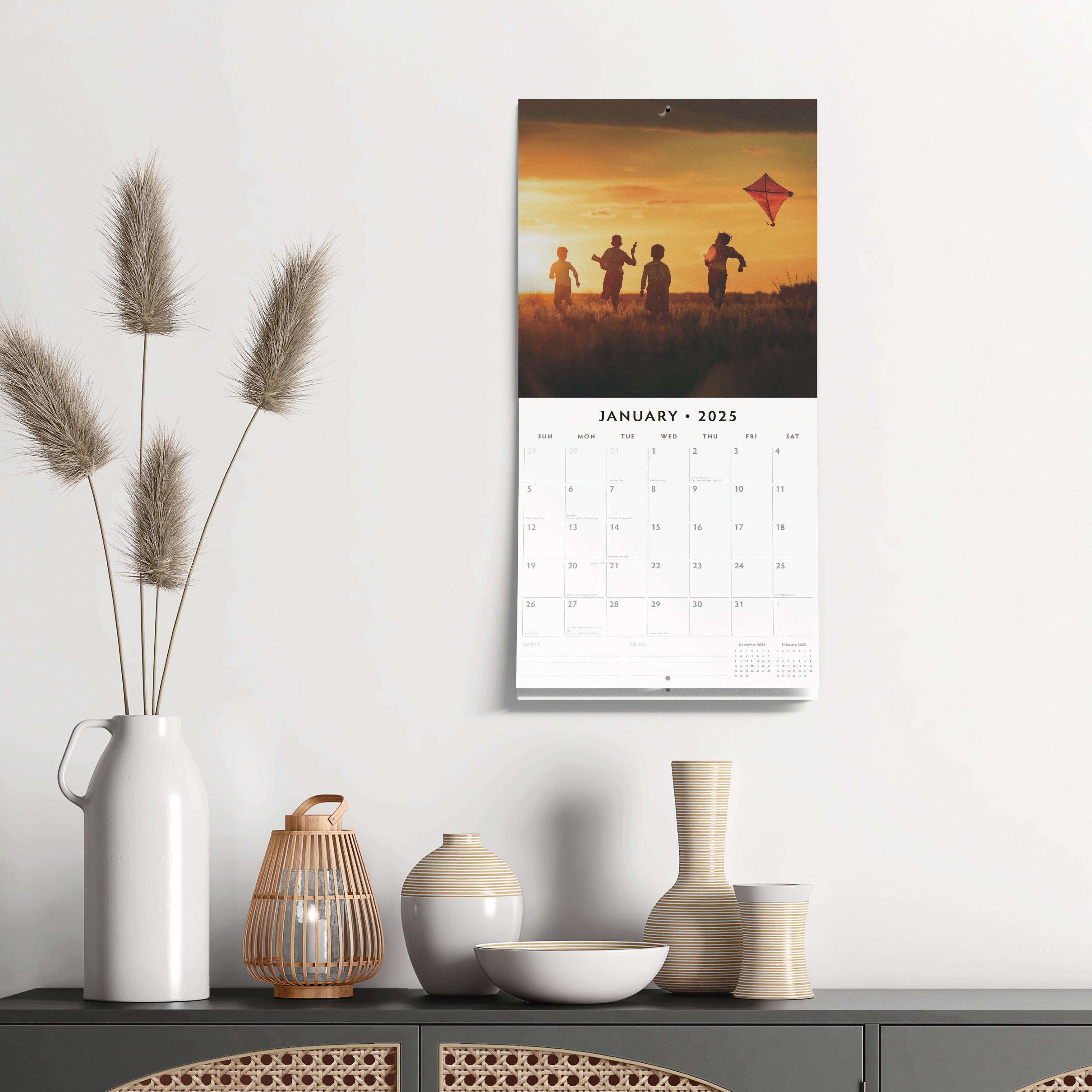 2025 Friendship - Square Wall Calendar