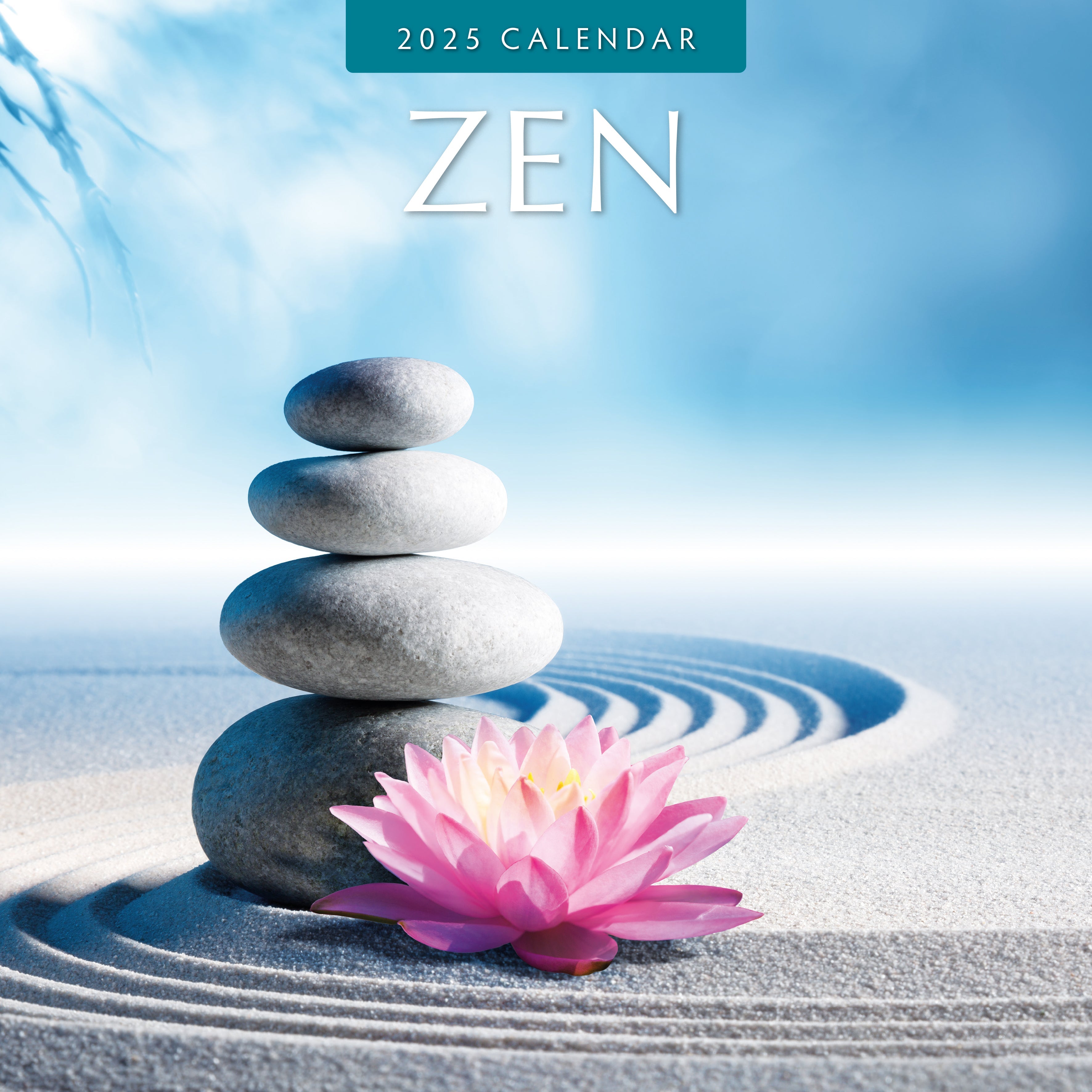 2025 Zen - Square Wall Calendar