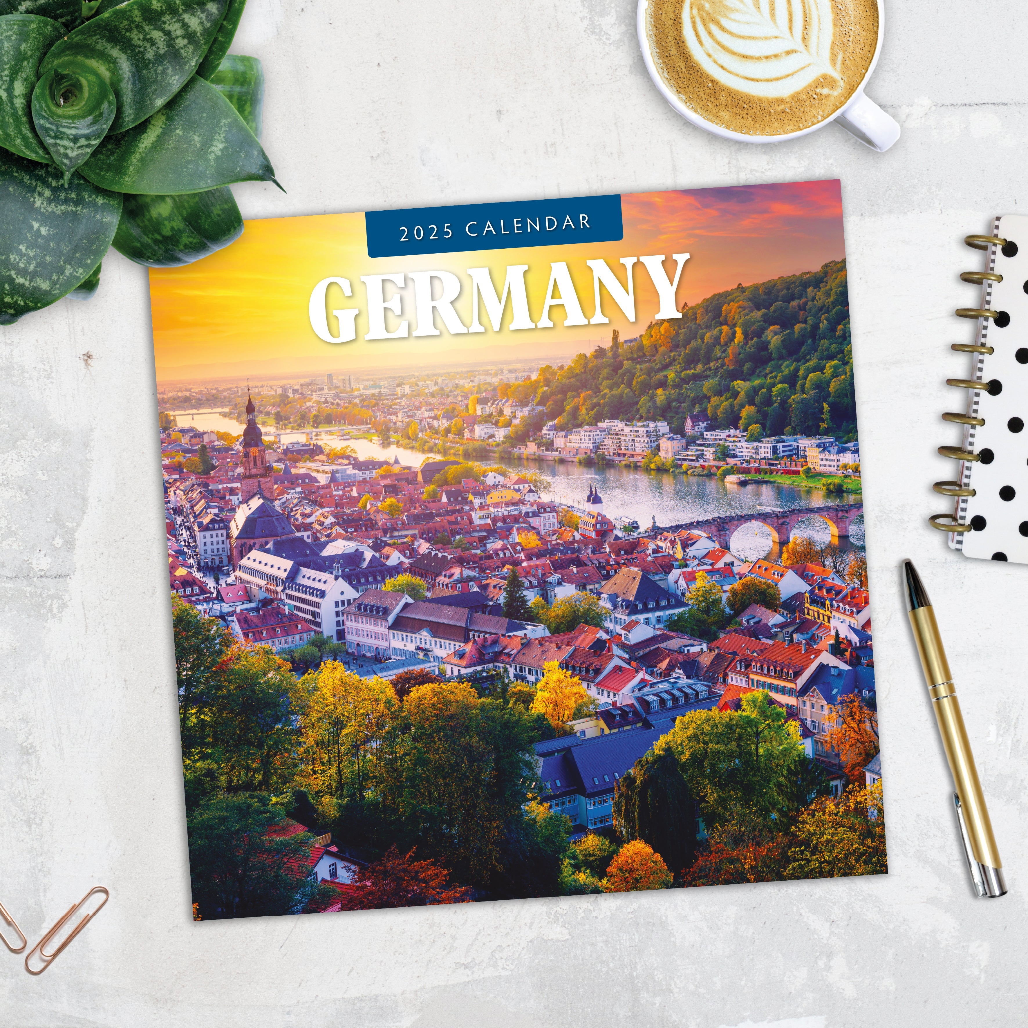 2025 Germany - Square Wall Calendar