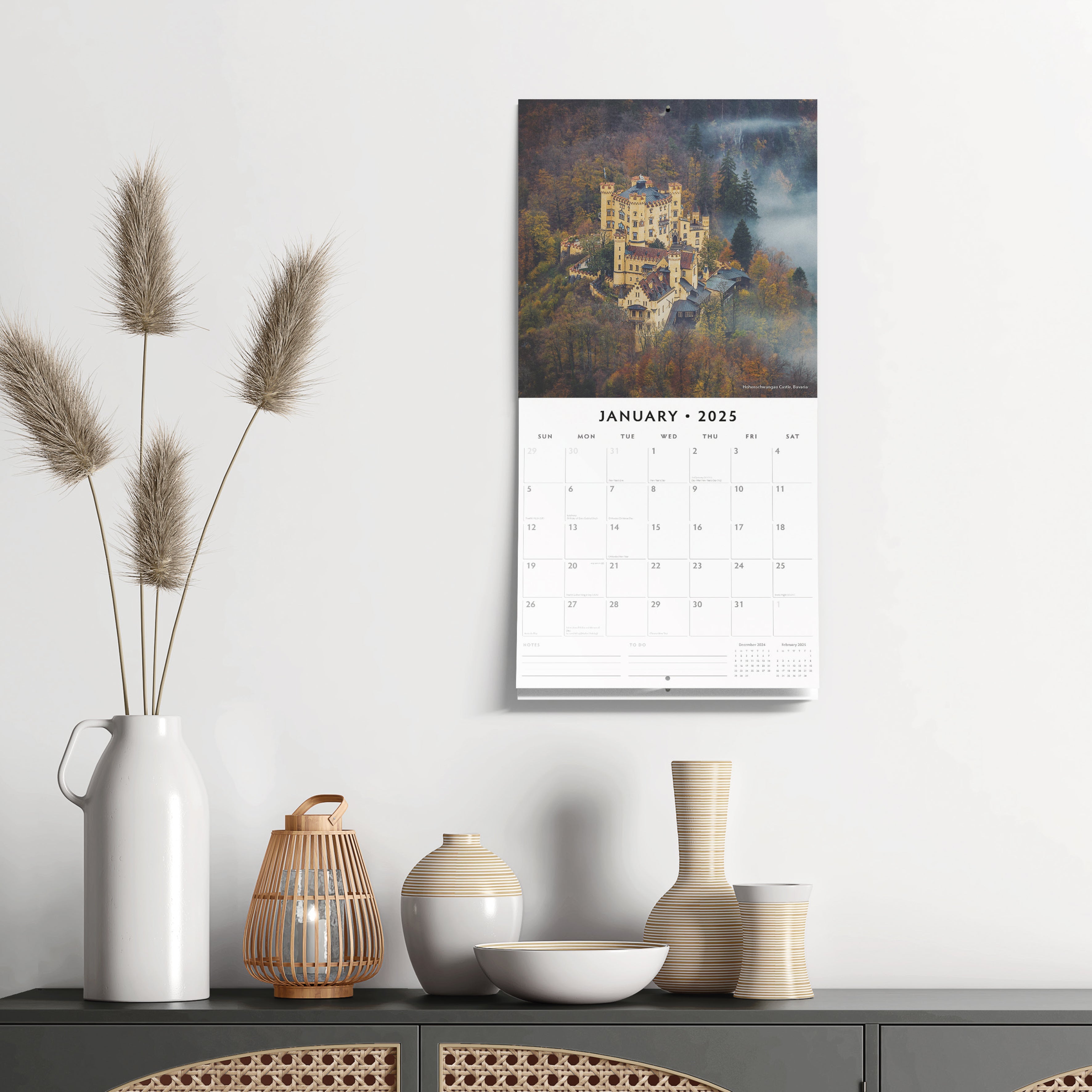 2025 Germany - Square Wall Calendar