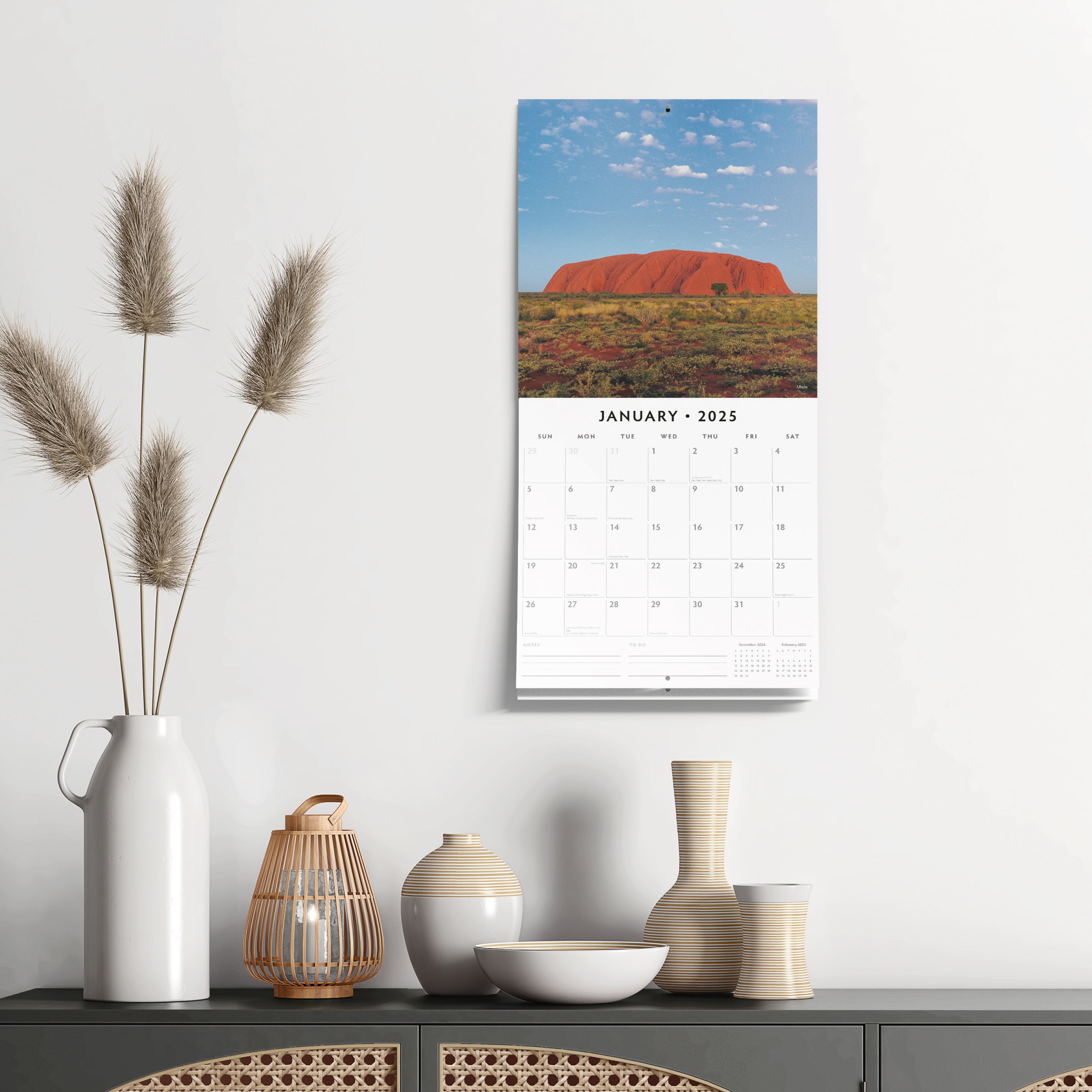 2025 Landmarks of Australia - Square Wall Calendar