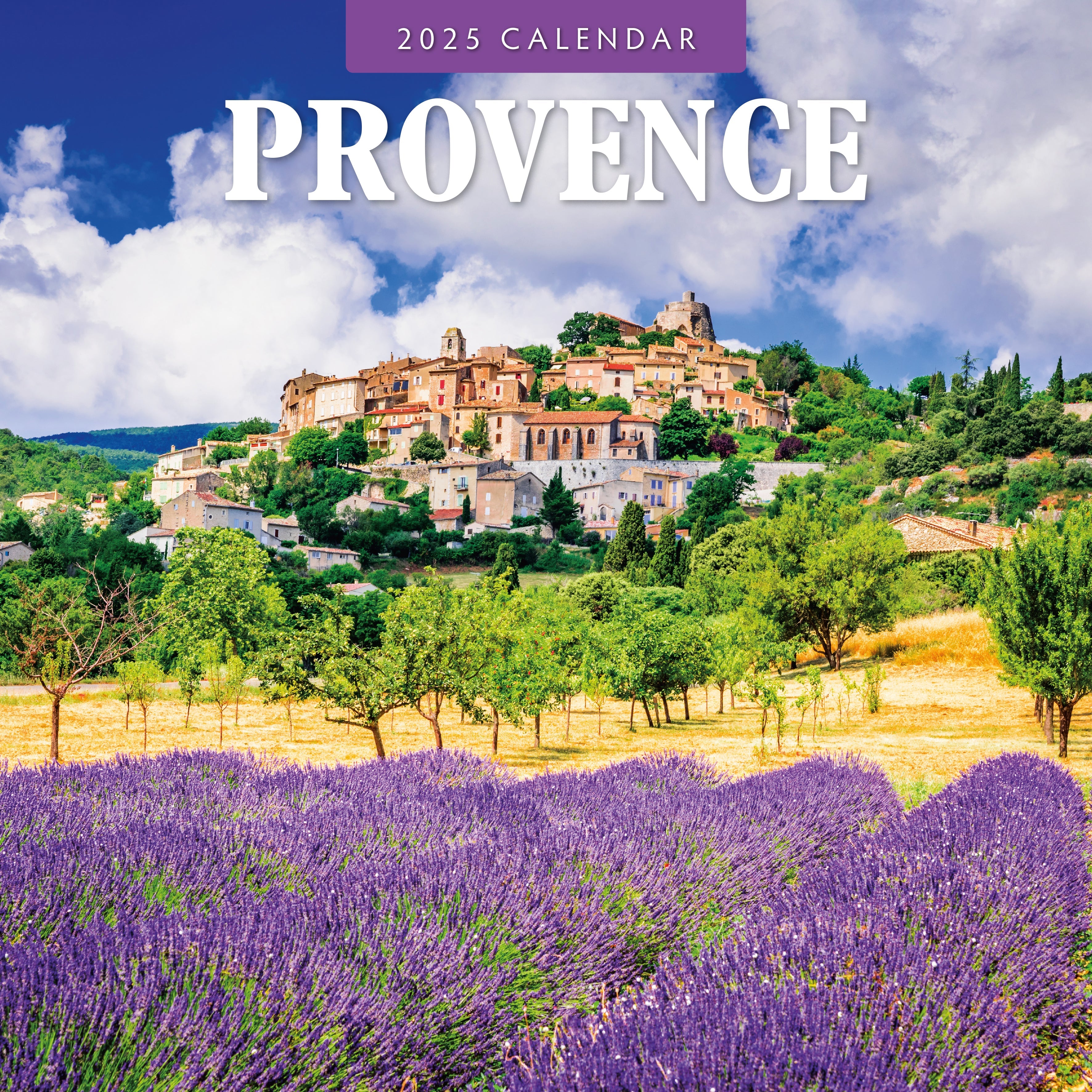 2025 Provence - Square Wall Calendar