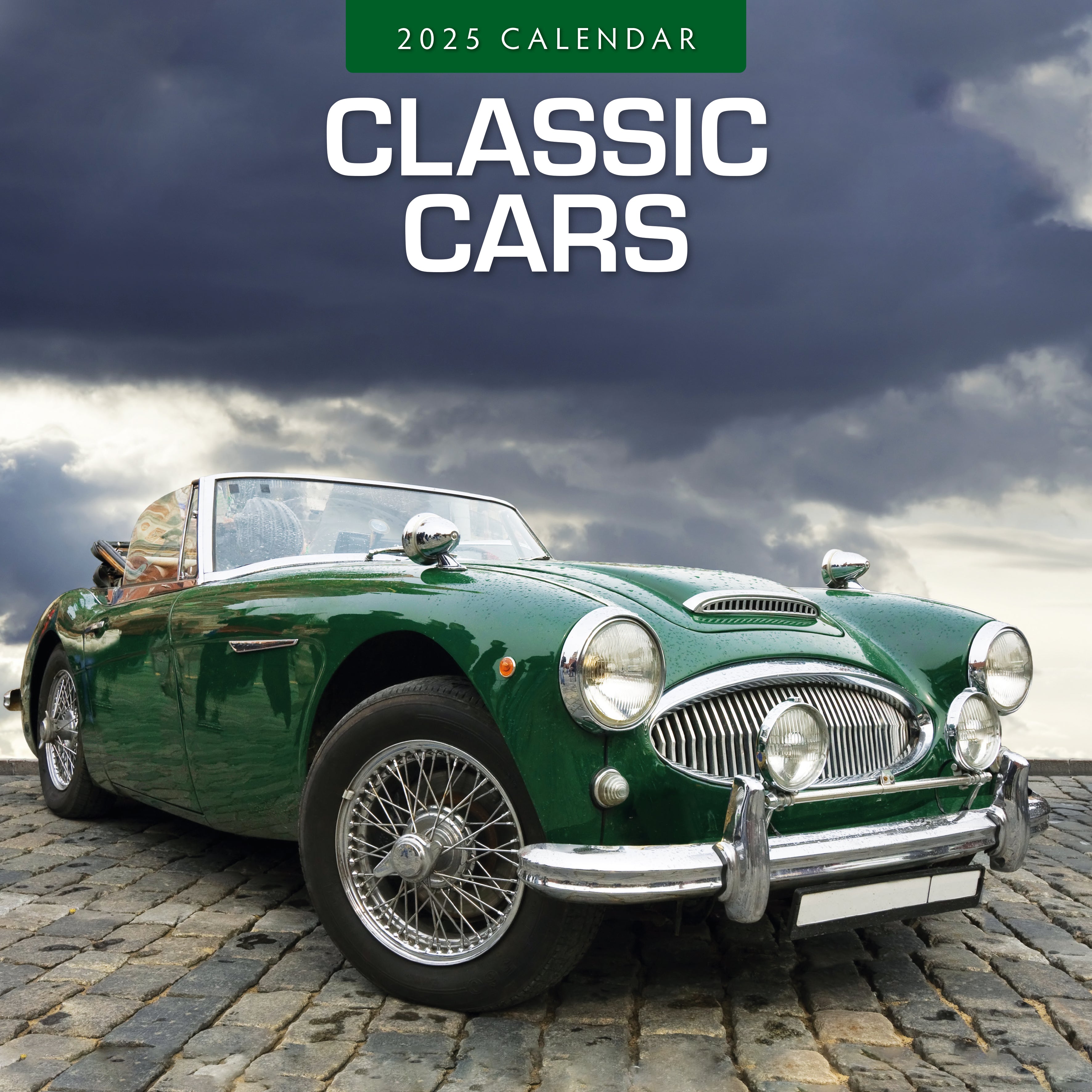 2025 Classic Cars - Square Wall Calendar