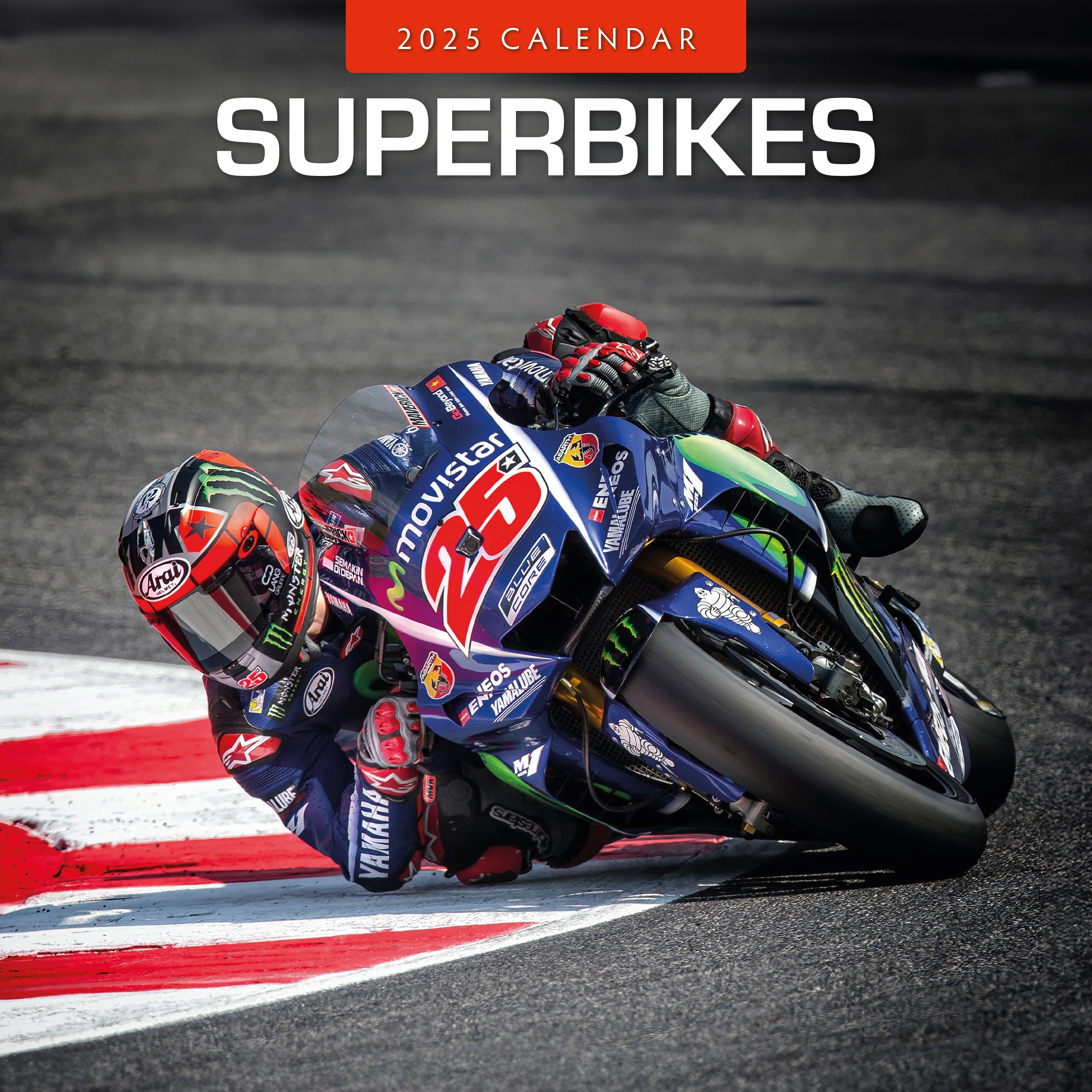 2025 Superbikes - Square Wall Calendar