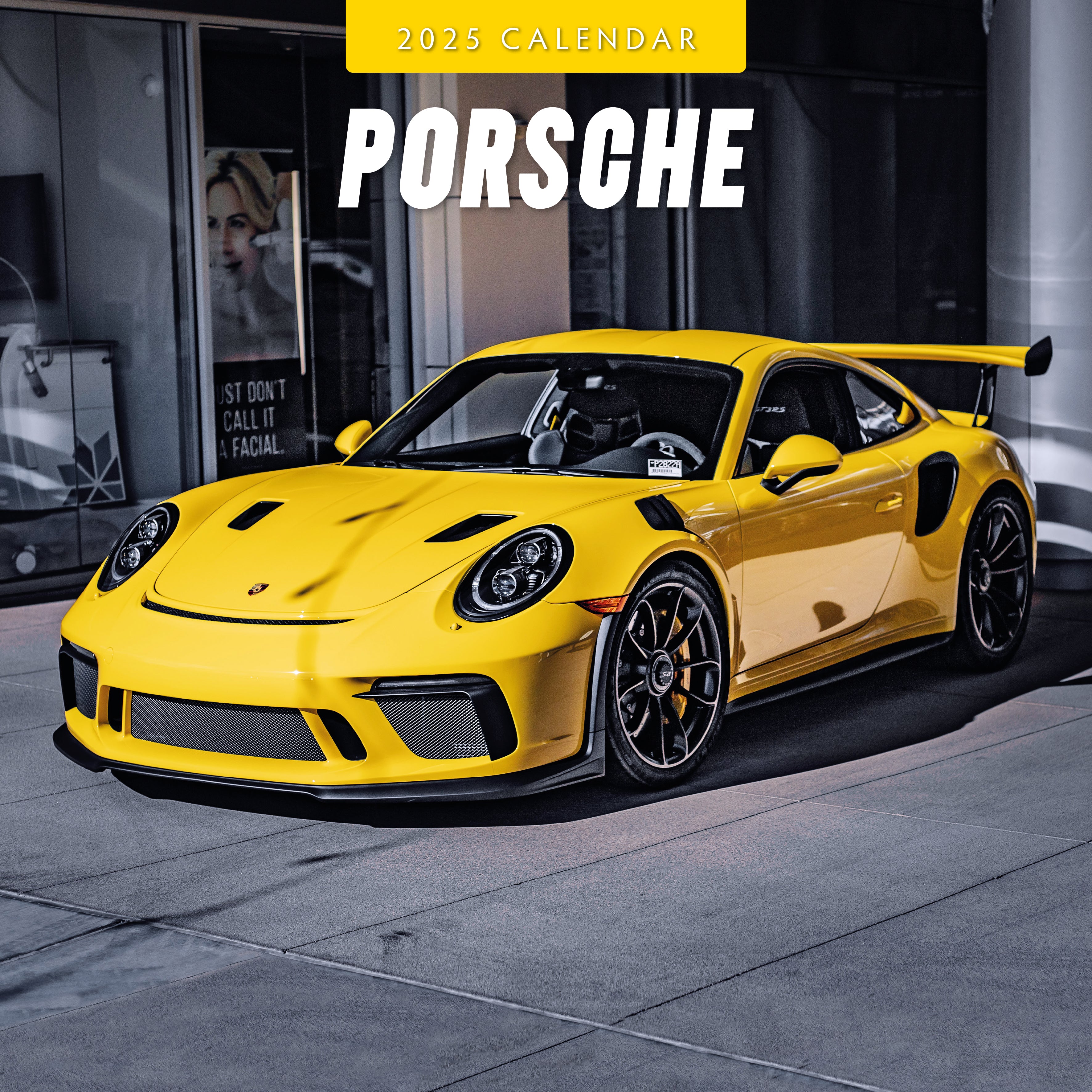 2025 Porsche - Square Wall Calendar