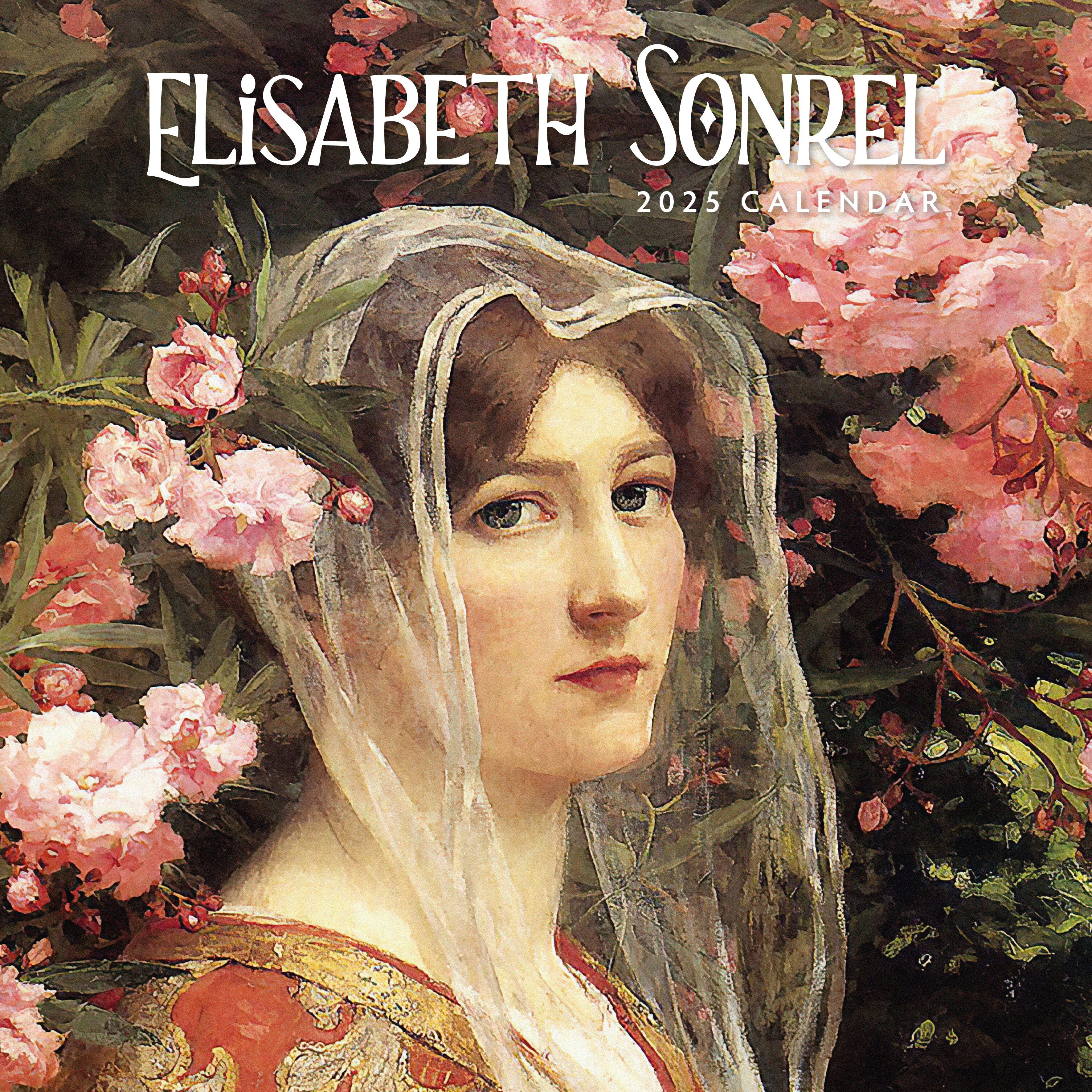 2025 Elisabeth Sonrel - Square Wall Calendar