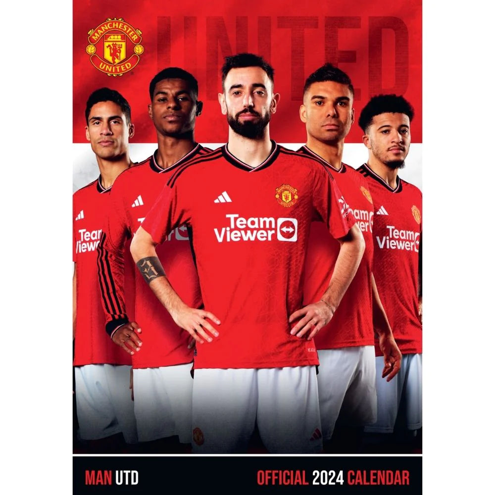 2024 Manchester United FC - A3 Wall Calendar  SOLD OUT