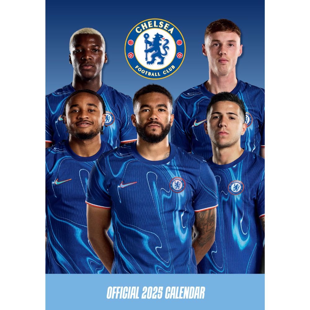 2025 Chelsea Fc - A3 Wall Calendar