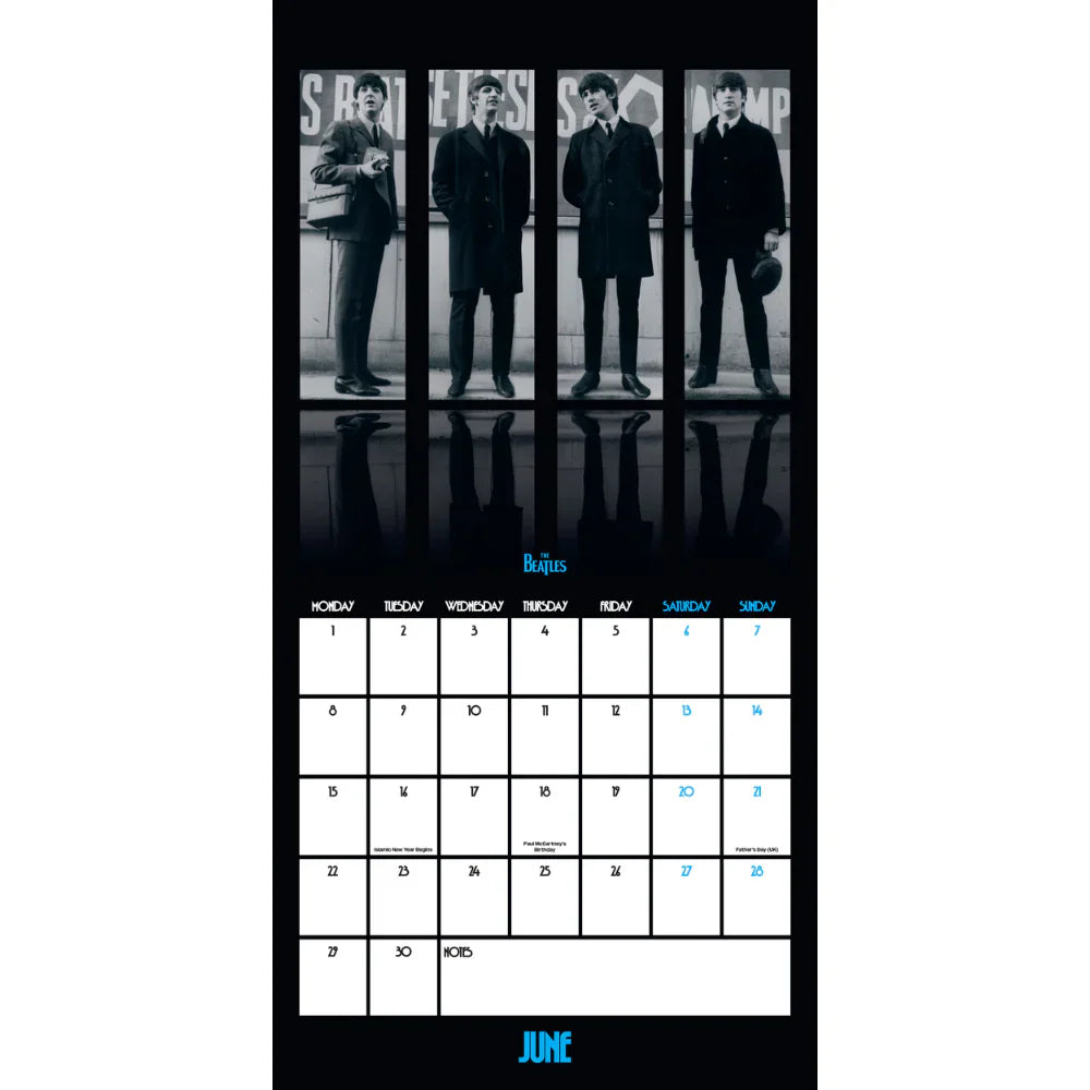 2026 The Beatles - Square Wall Calendar