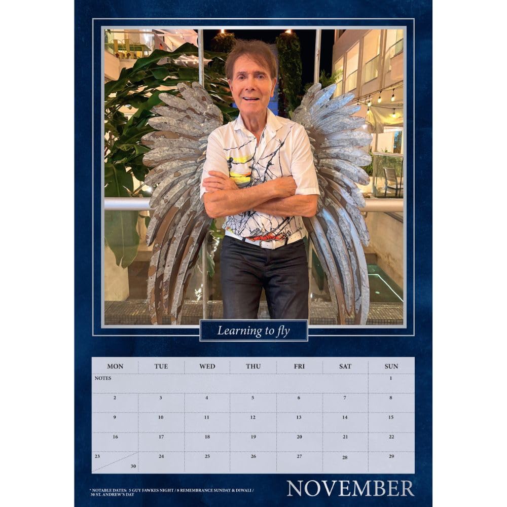 2026 Cliff Richard - A3 Wall Calendar
