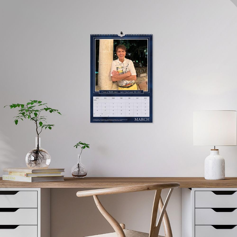 2026 Cliff Richard - A3 Wall Calendar