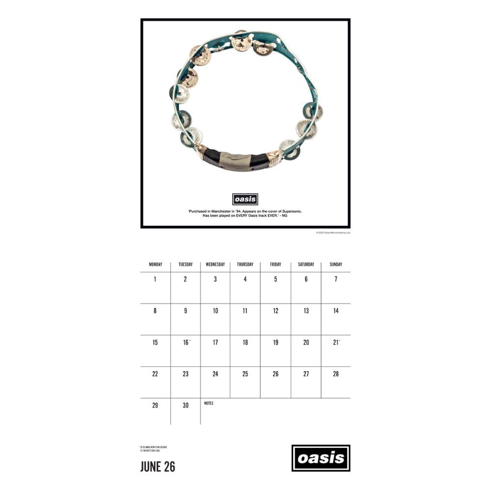 2026 Oasis - Square Wall Calendar