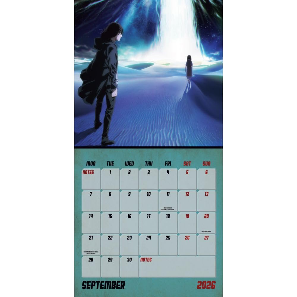 2026 Attack On Titan - Square Wall Calendar