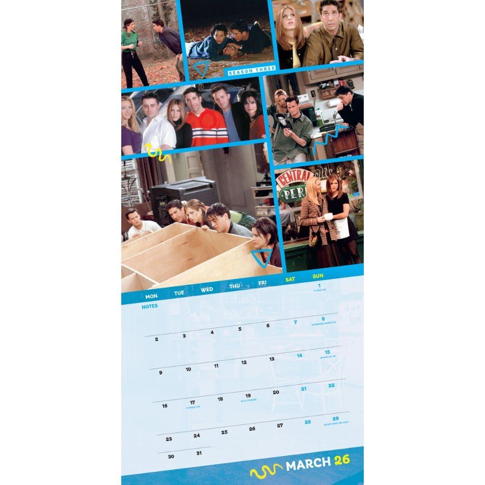 2026 Friends - Square Wall Calendar