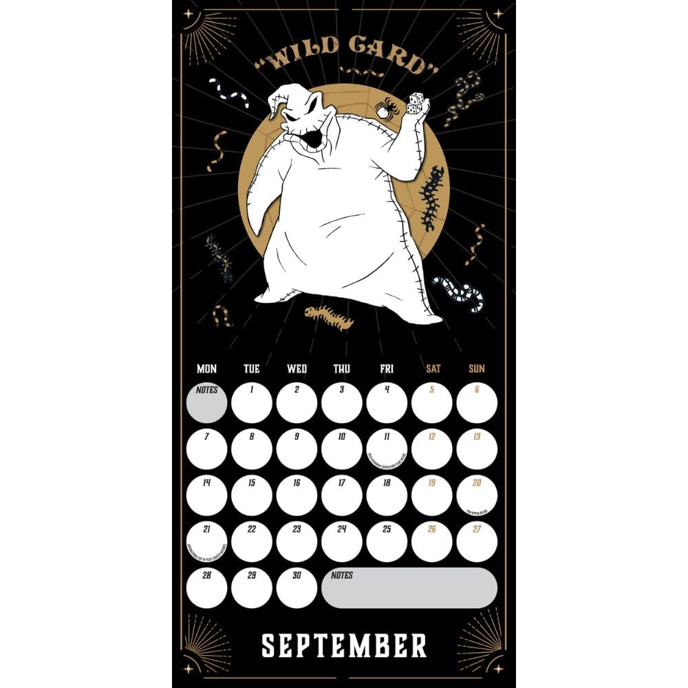 2026 The Nightmare Before Christmas - Square Wall Calendar