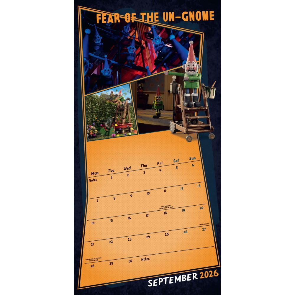 2026 Wallace & Gromit - Square Wall Calendar