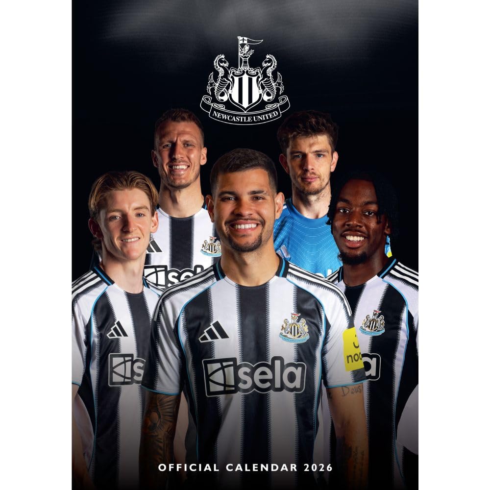 2026 Newcastle United FC - A3 Wall Calendar