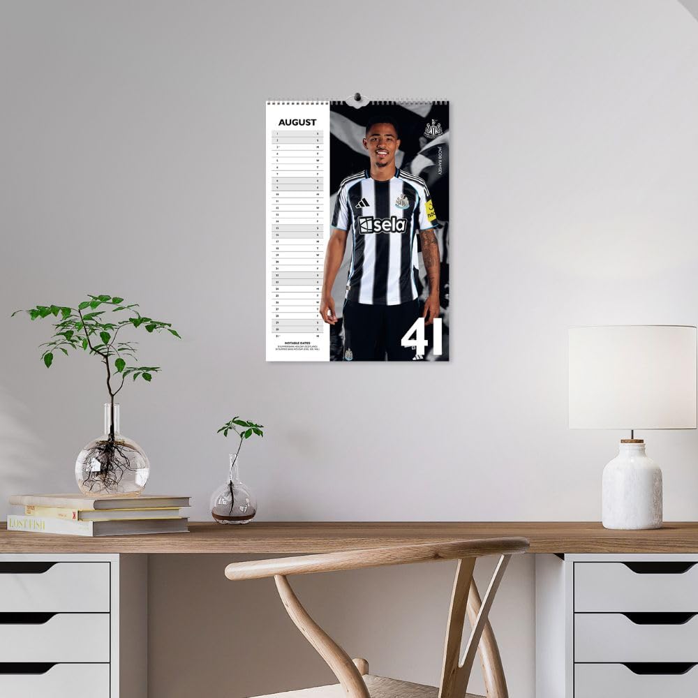 2026 Newcastle United FC - A3 Wall Calendar