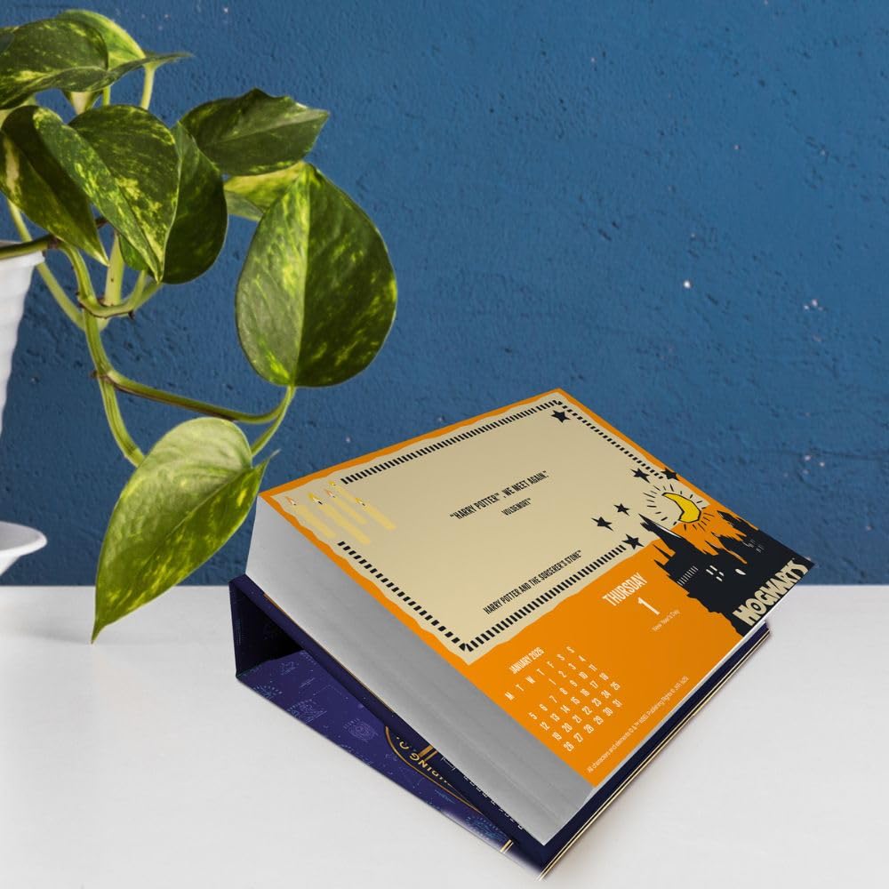 2026 Harry Potter - Daily Boxed Page-A-Day Calendar