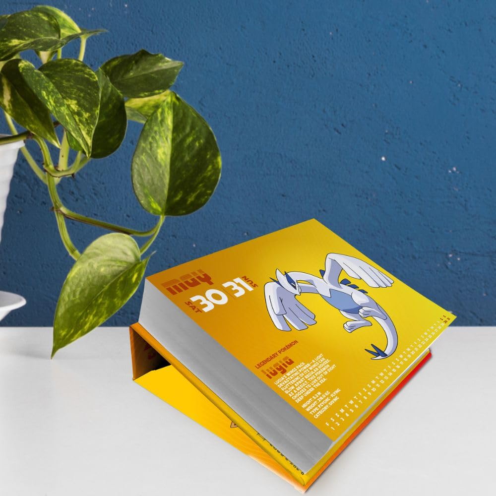 2026 Pokemon - Daily Boxed Page-A-Day Calendar