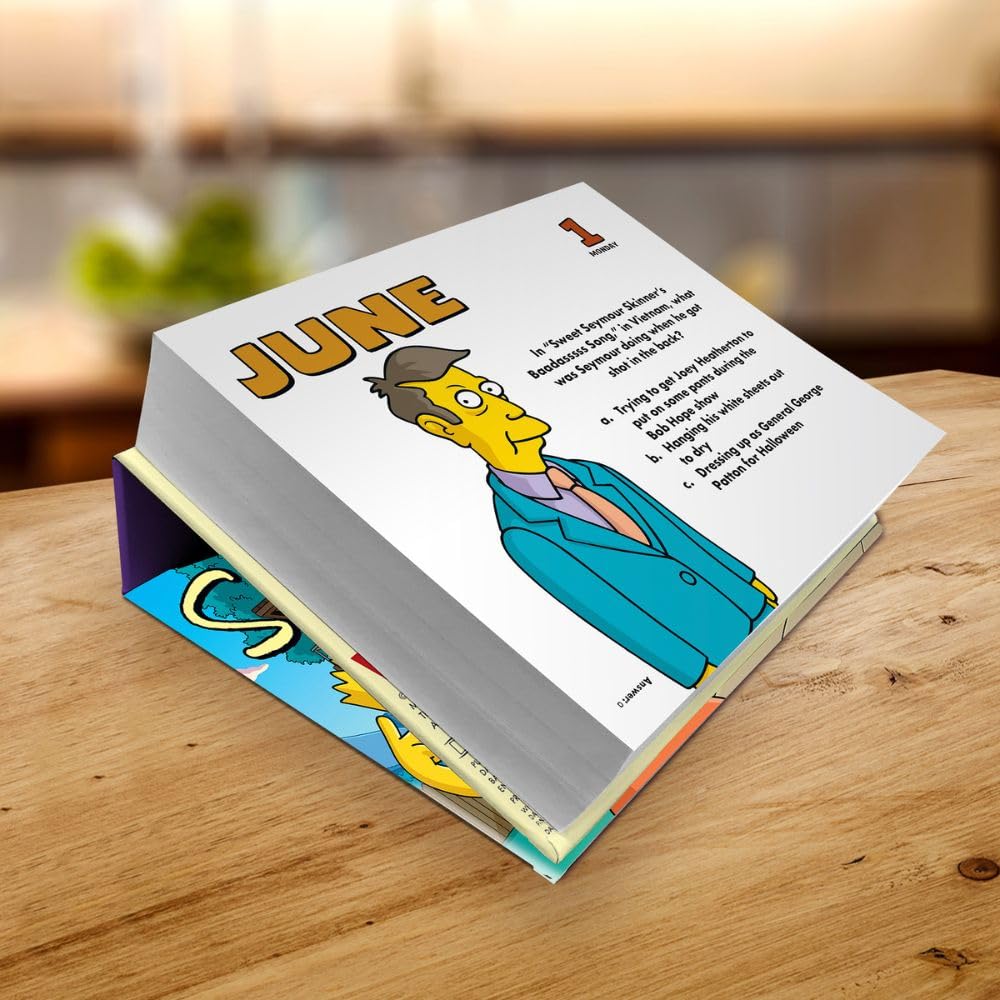 2026 The Simpsons - Daily Boxed Page-A-Day Calendar