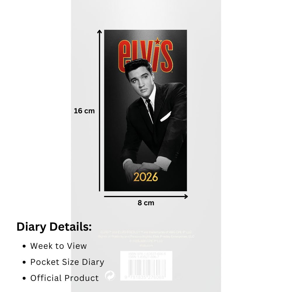2026 Elvis - Pocket Diary/Planner
