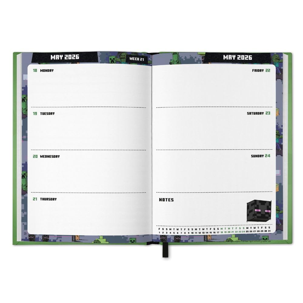 2026 Minecraft - Weekly Diary/Planner