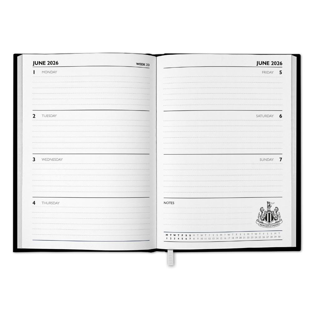 2026 Newcastle United FC - Weekly Diary/Planner