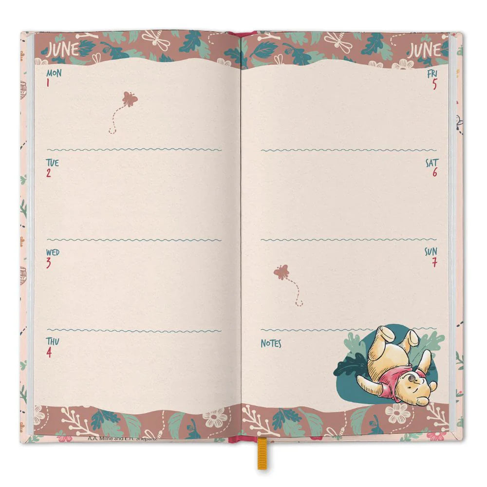 2026 Winnie The Pooh - Weekly Pocket Diary/Planner