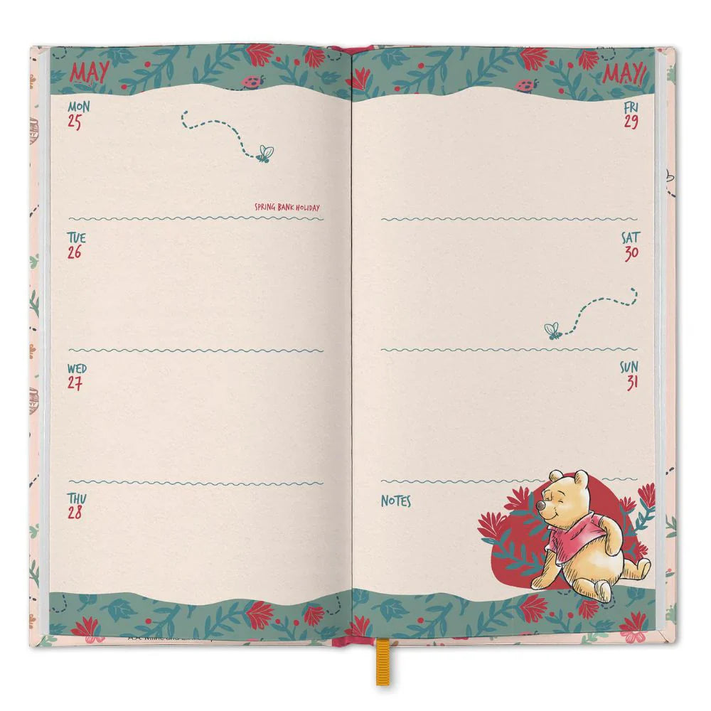 2026 Winnie The Pooh - Weekly Pocket Diary/Planner