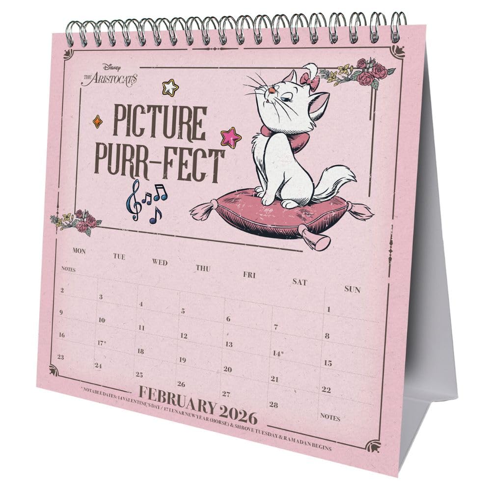 2026 Disney Heritage - Desk Easel Calendar
