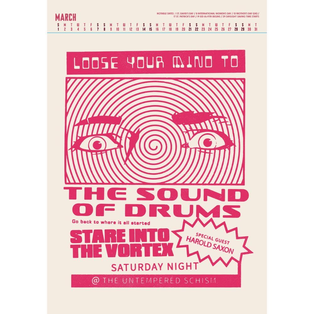 2026 Doctor Who Classic - A3 Deluxe Wall Calendar