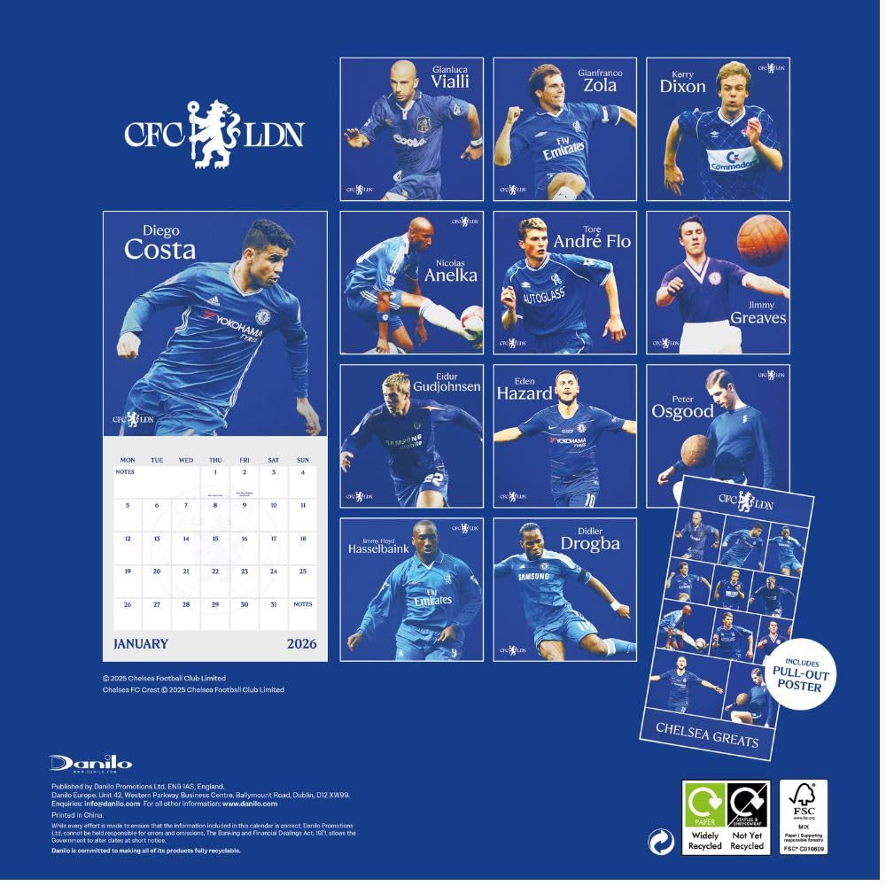 2026 Chelsea FC - Musical Gift Box Set