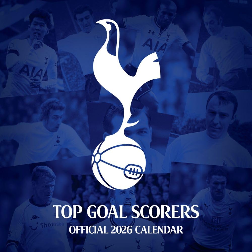 2026 Tottenham Hotspur FC Legends - Square Wall Calendar