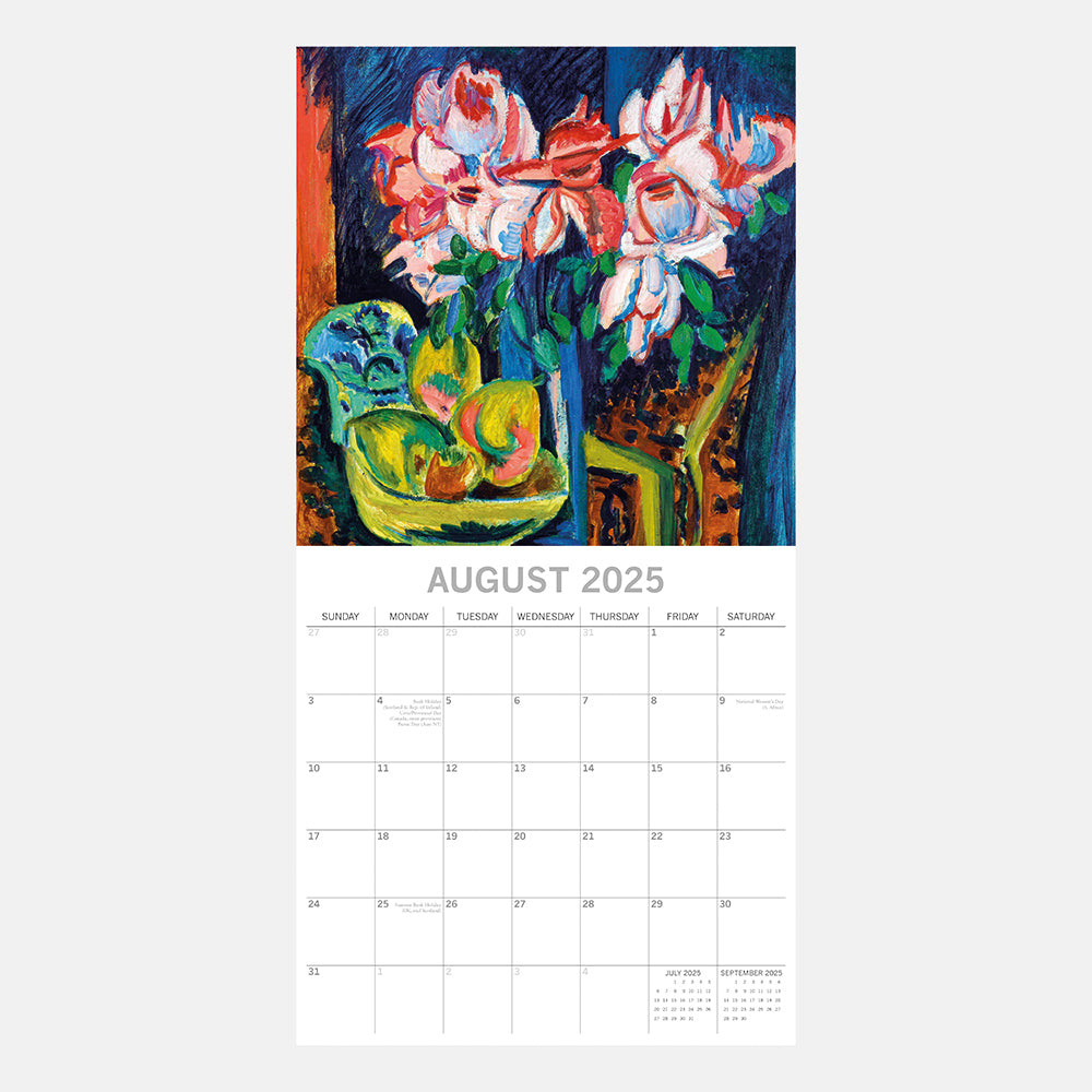 2025 Expressionists - Square Wall Calendar