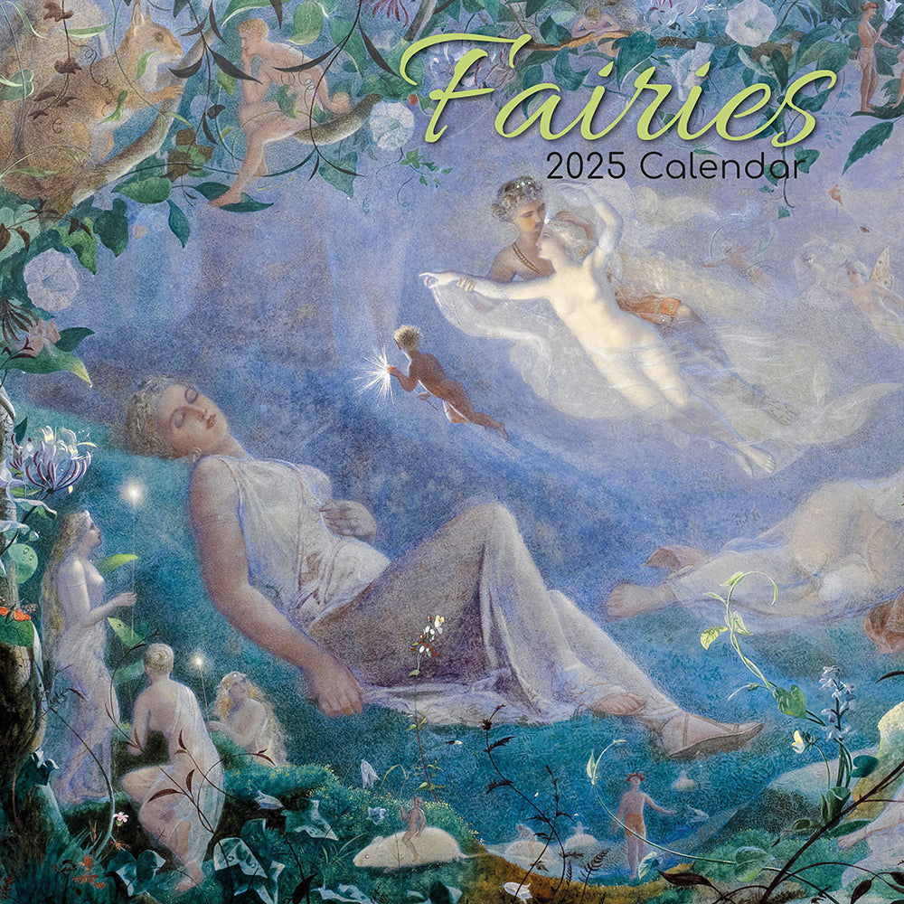 2025 Fairies - Square Wall Calendar