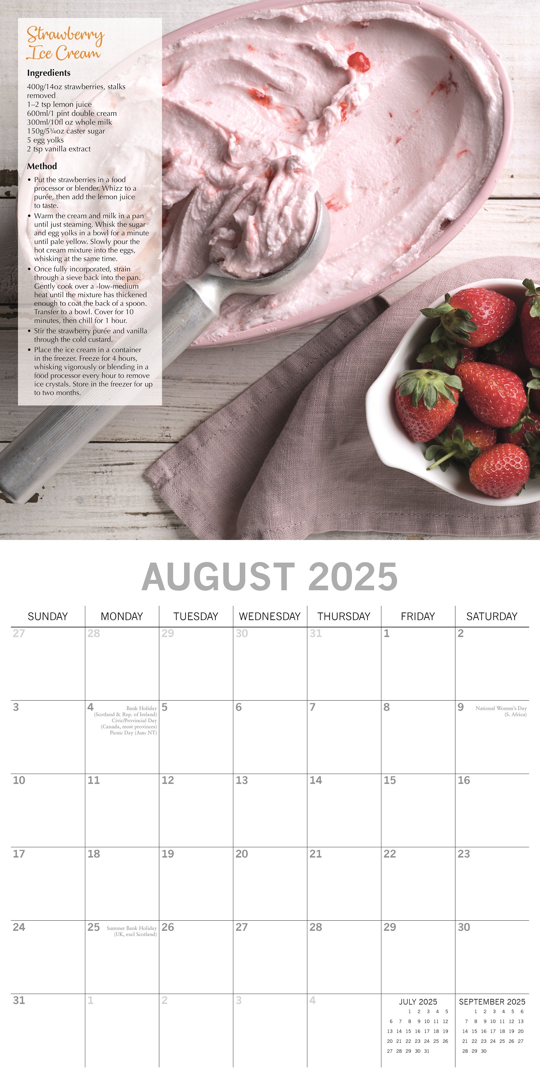 2025 From Garden to Kitchen - Square Wall Calendar