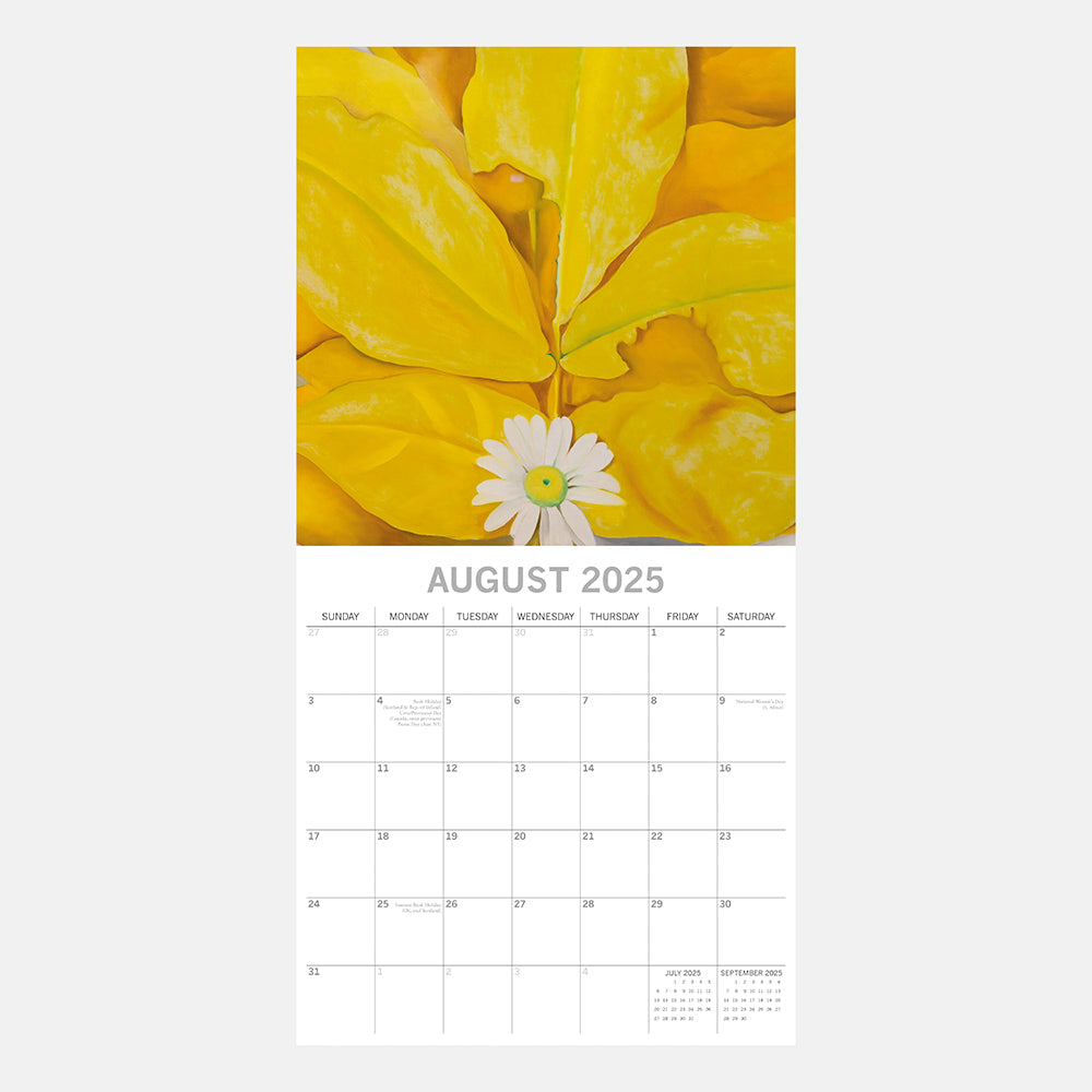 2025 Georgia O'Keeffe - Square Wall Calendar